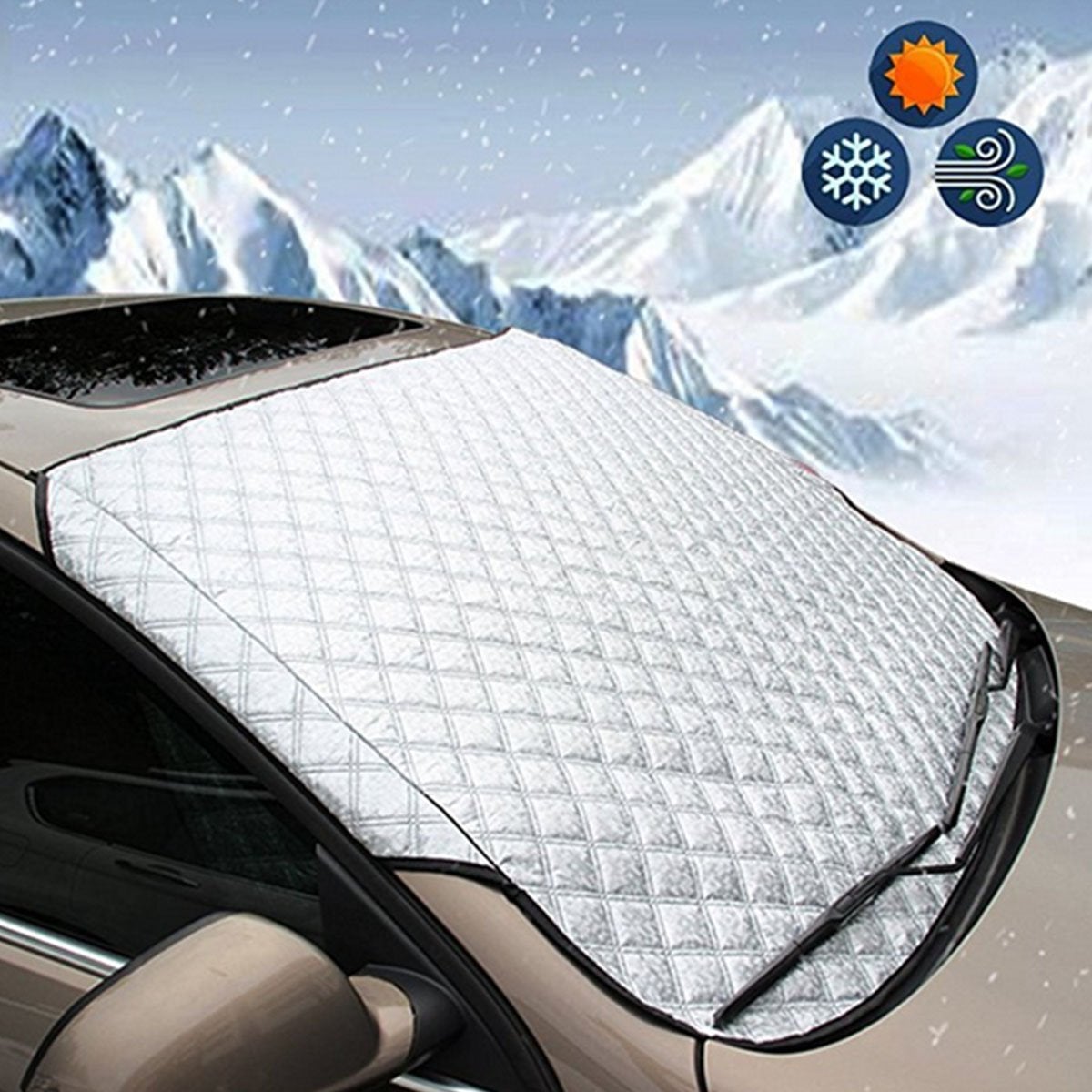 Universal Car Premium Windshield Snow Cover